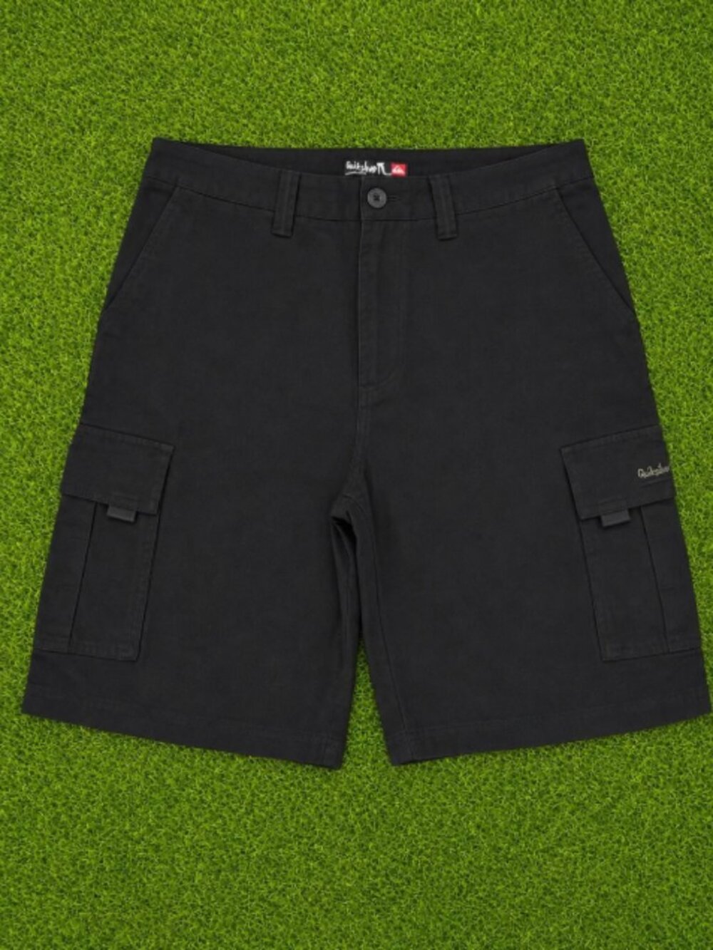 Quiksilver Black Baggy Cargo Shorts Men’s